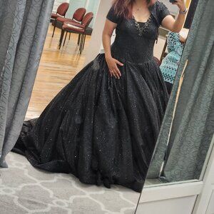 Rachel allan ballgown dress